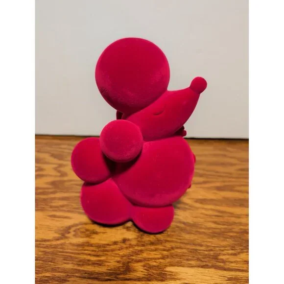 Flocked poodle home decor - Picture 4 of 5